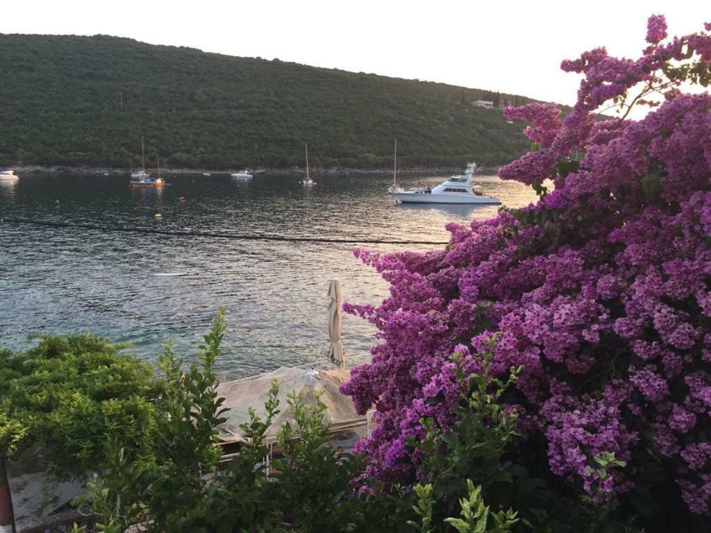 Waterfront Townhouse Sunset View With Garage Apartment Bigovo Exterior foto